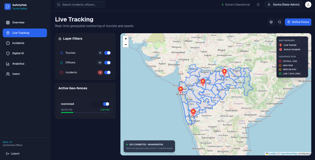 Smart Tourist Safety & Incident Response